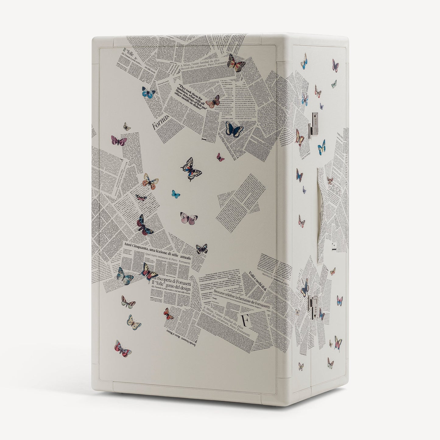 Fornasetti X Poltrona Frau trunk-bar Isidoro