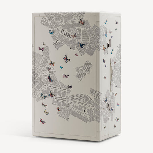 Fornasetti X Poltrona Frau trunk-bar Isidoro