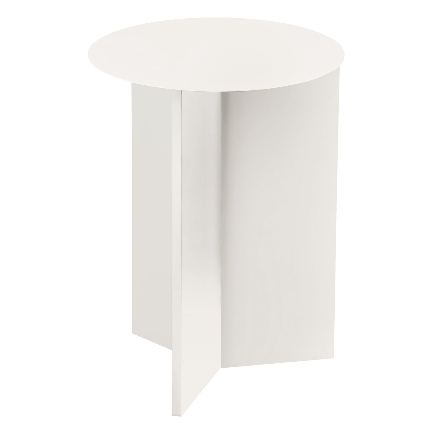 Slit table, 35 cm, high, white