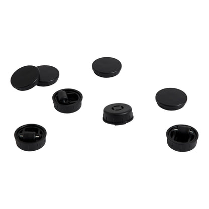 Feet and castors for Facet cabinet, set of 4