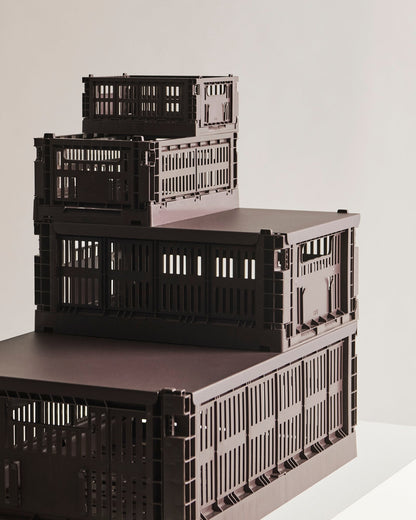 Colour Crate, XL, recycled plastic, bordeaux