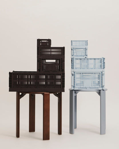Colour Crate, S, recycled plastic, bordeaux