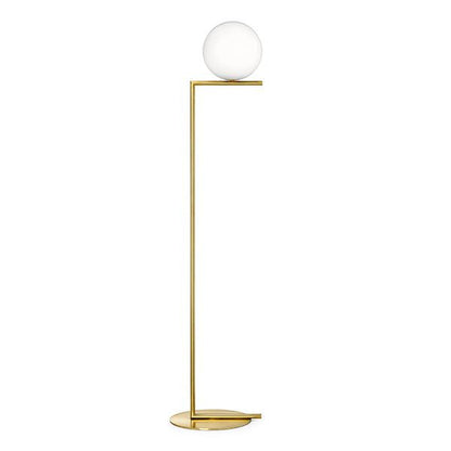 IC F1 Floor Lamp by Flos #French Wicker/American Walnut