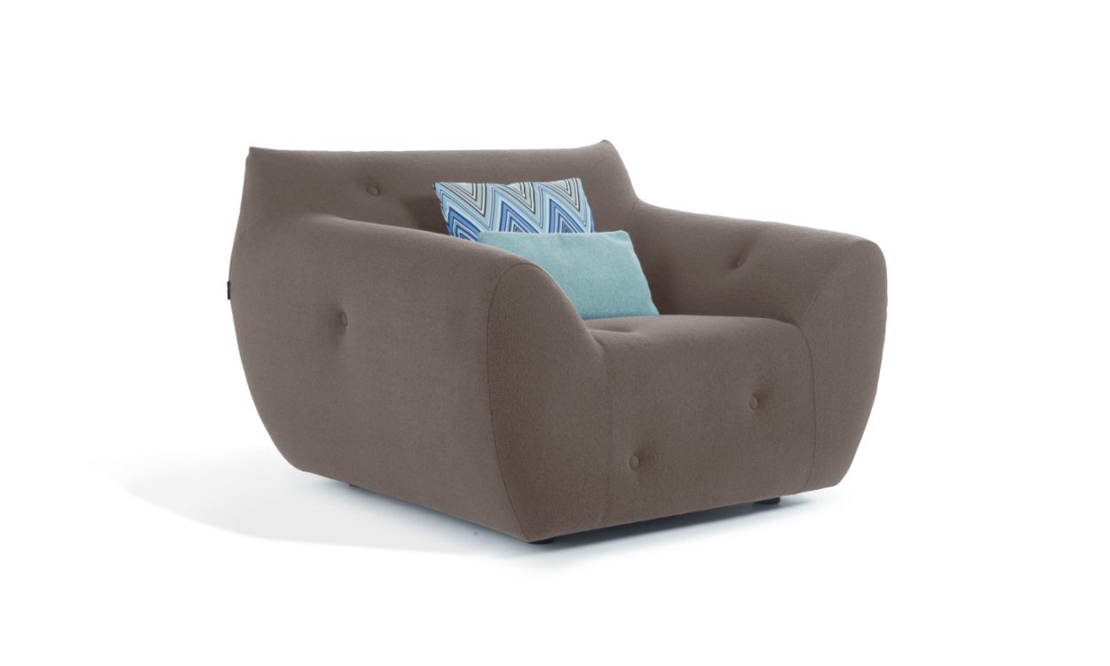 INFORMEL OUTDOOR ARMCHAIR WITH LOW BACK by Roche Bobois