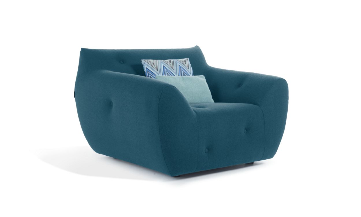INFORMEL OUTDOOR ARMCHAIR WITH LOW BACK by Roche Bobois