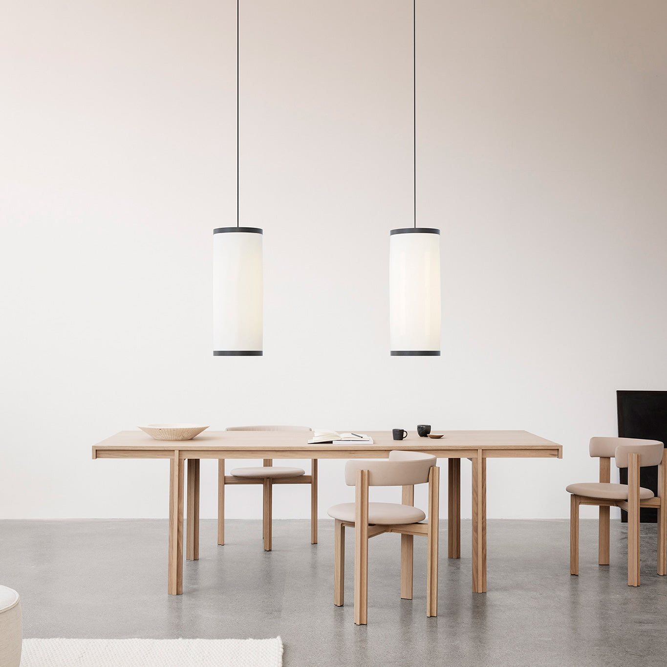 Suspension Lamp Isol 45/126 by Astep #Black