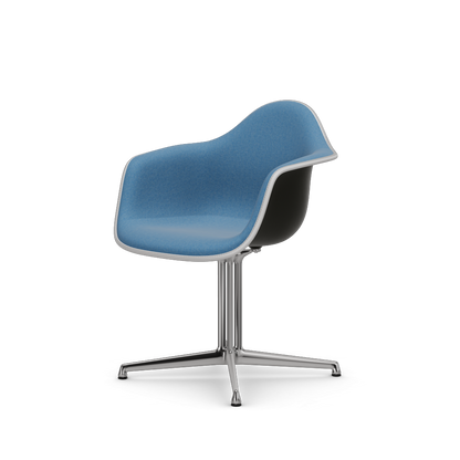 Eames Plastic Armchair DAL (with full upholstery)