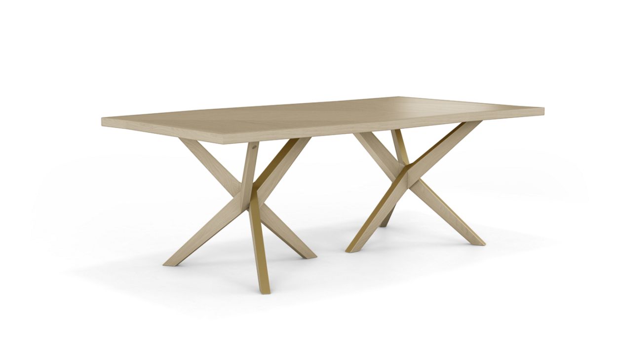 JANE DINING TABLE + BRASS by Roche Bobois
