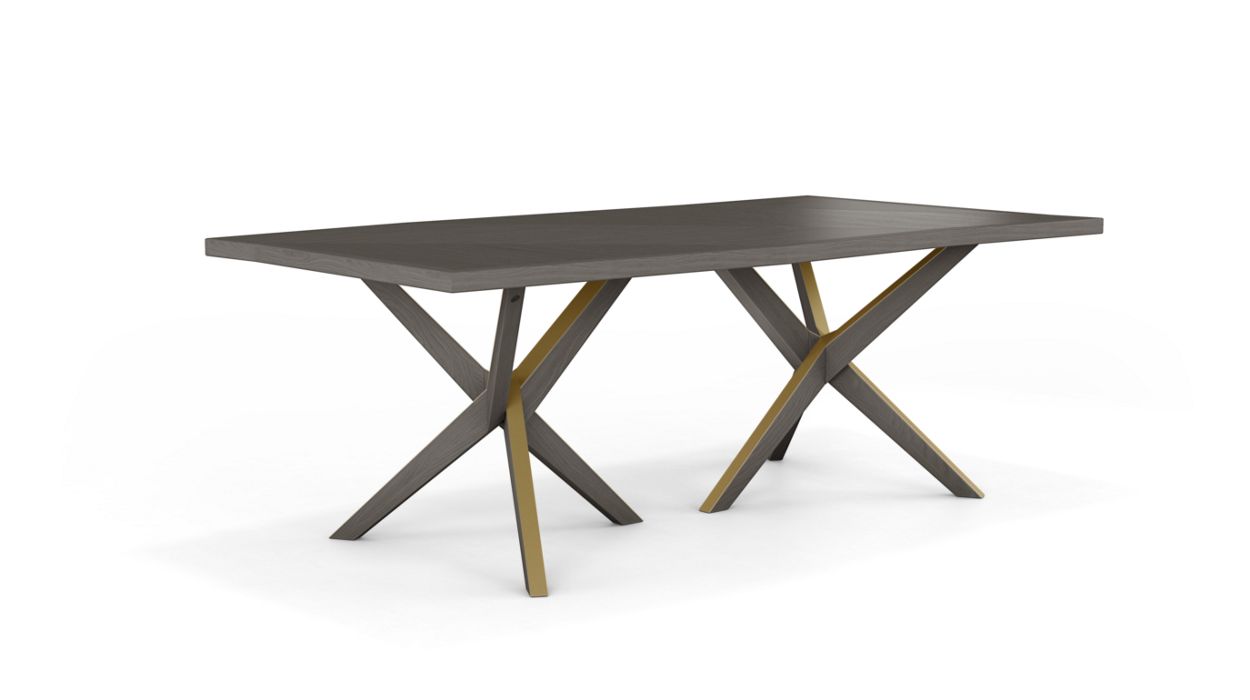 JANE DINING TABLE + BRASS by Roche Bobois
