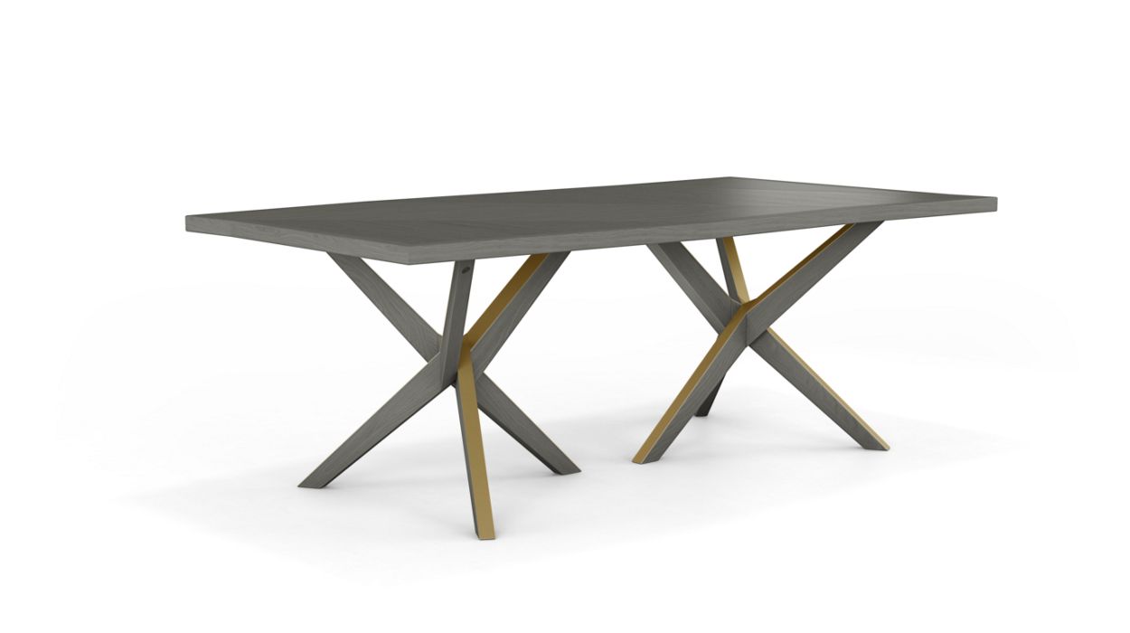 JANE DINING TABLE + BRASS by Roche Bobois
