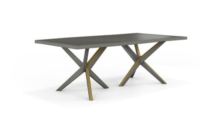 JANE DINING TABLE + BRASS by Roche Bobois