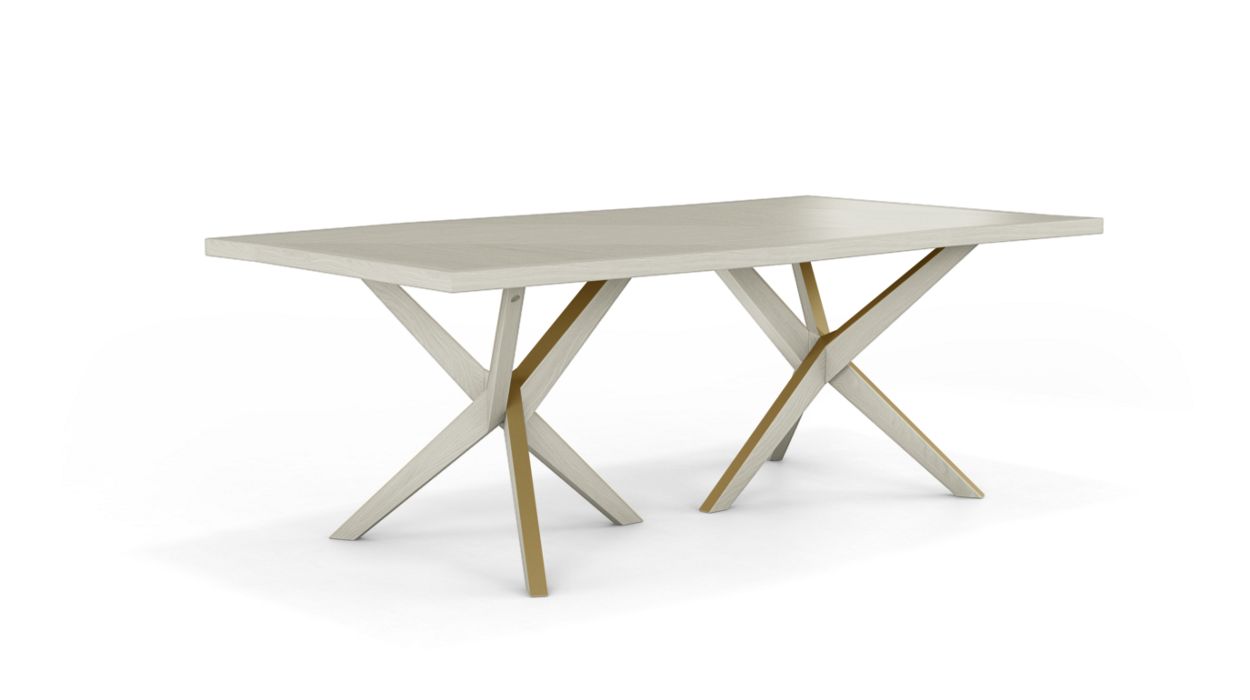 JANE DINING TABLE + BRASS by Roche Bobois