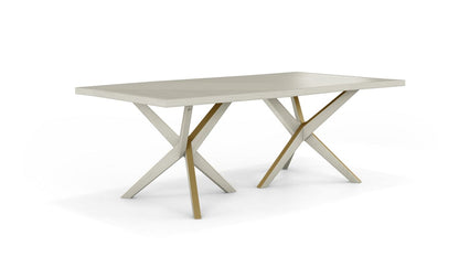 JANE DINING TABLE + BRASS by Roche Bobois