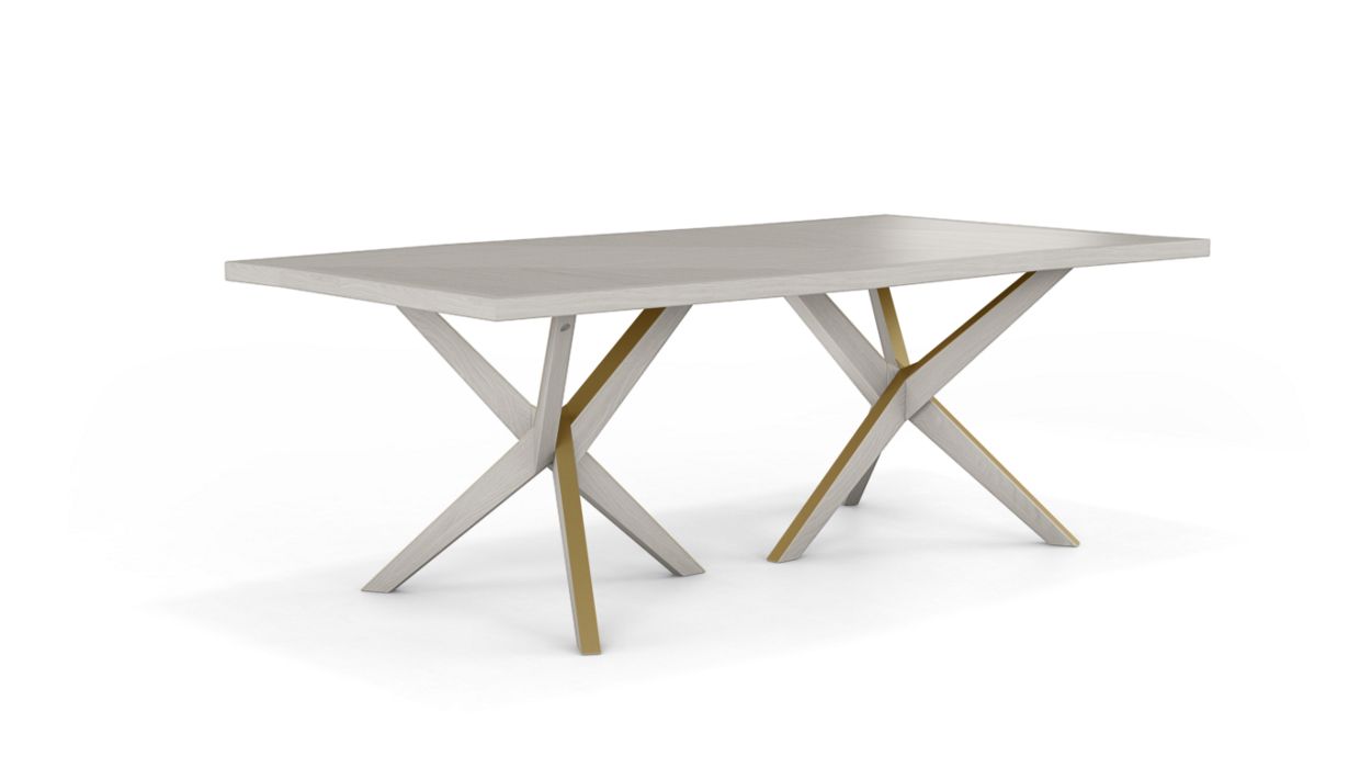 JANE DINING TABLE + BRASS by Roche Bobois