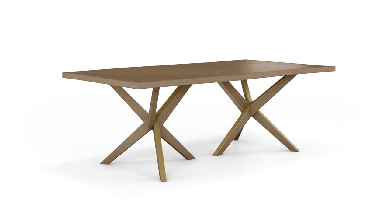 JANE DINING TABLE + BRASS by Roche Bobois