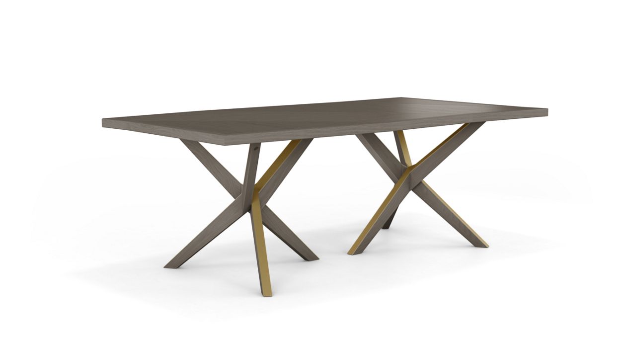 JANE DINING TABLE + BRASS by Roche Bobois