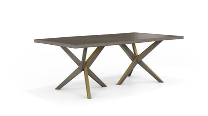 JANE DINING TABLE + BRASS by Roche Bobois