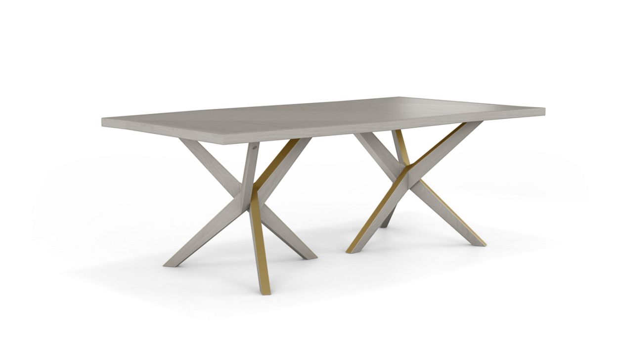 JANE DINING TABLE + BRASS by Roche Bobois