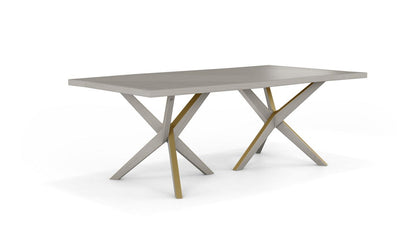 JANE DINING TABLE + BRASS by Roche Bobois