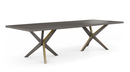 JANE DINING TABLE + BRASS by Roche Bobois