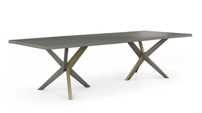 JANE DINING TABLE + BRASS by Roche Bobois