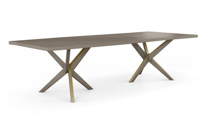 JANE DINING TABLE + BRASS by Roche Bobois