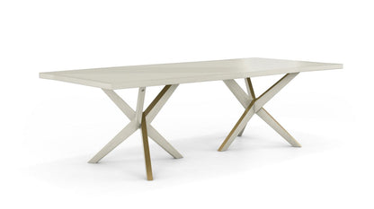 JANE DINING TABLE + BRASS by Roche Bobois