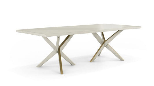 JANE DINING TABLE + BRASS by Roche Bobois