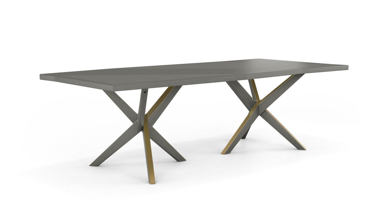 JANE DINING TABLE + BRASS by Roche Bobois