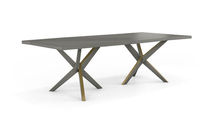 JANE DINING TABLE + BRASS by Roche Bobois