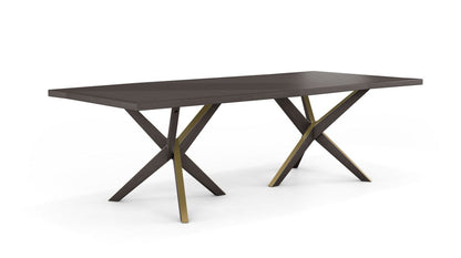 JANE DINING TABLE + BRASS by Roche Bobois