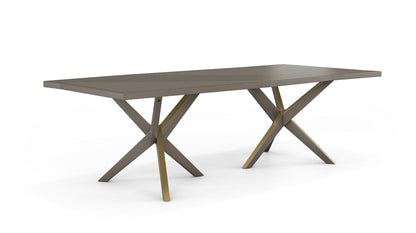 JANE DINING TABLE + BRASS by Roche Bobois