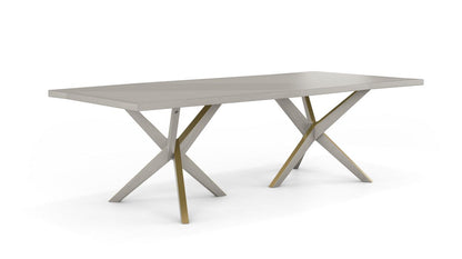 JANE DINING TABLE + BRASS by Roche Bobois