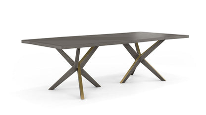 JANE DINING TABLE + BRASS by Roche Bobois