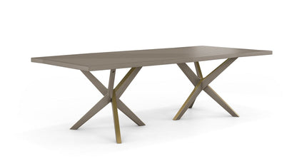 JANE DINING TABLE + BRASS by Roche Bobois