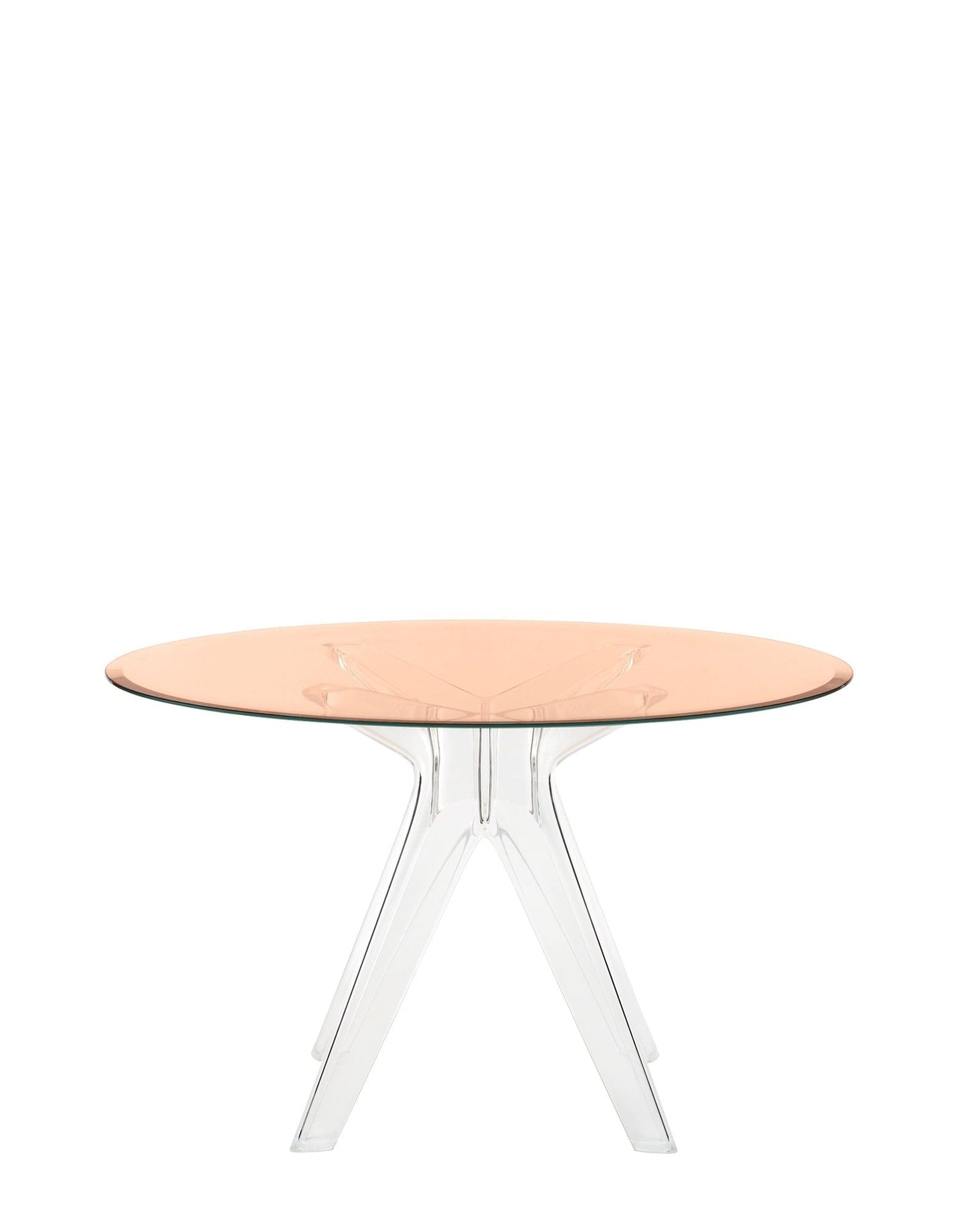 Sir Gio Round Table by Kartell #PINK/TRANSPARENT/