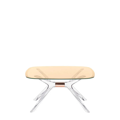 Blast Square Coffee Table by Kartell #BRONZE / CRYSTAL BRONZE DETAIL