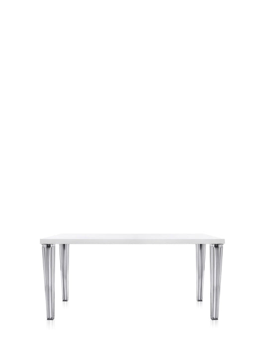 Top Top Glass Table by Kartell #WHITE/160x80 cm/