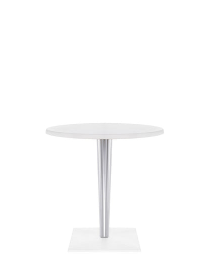 Top Top Per DR. Quadrato Bar Table by Kartell #WHITE/60 cm/