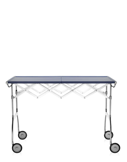 Battista Trolley by Kartell #ULTRAMARINE/Chrome/