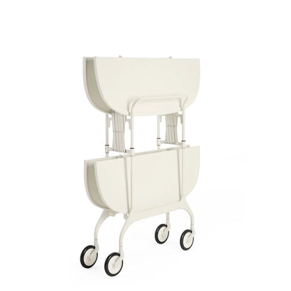 Gastone Trolley by Kartell #MAT CREAM / MAT CREAM