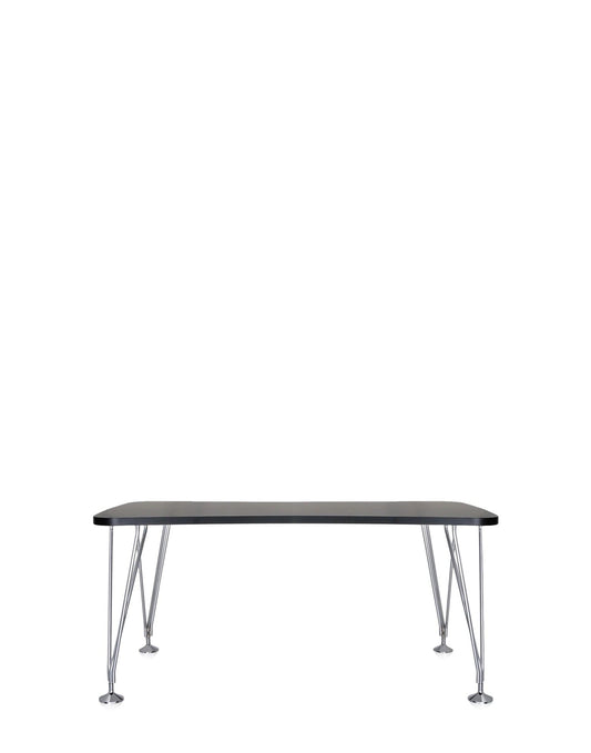 Max Desk by Kartell #SLATE/CHROME/160x80 cm/