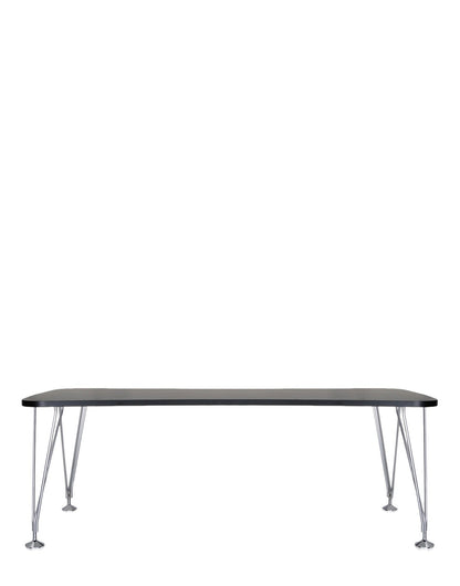 Max Desk by Kartell #SLATE/CHROME/190X90 cm/