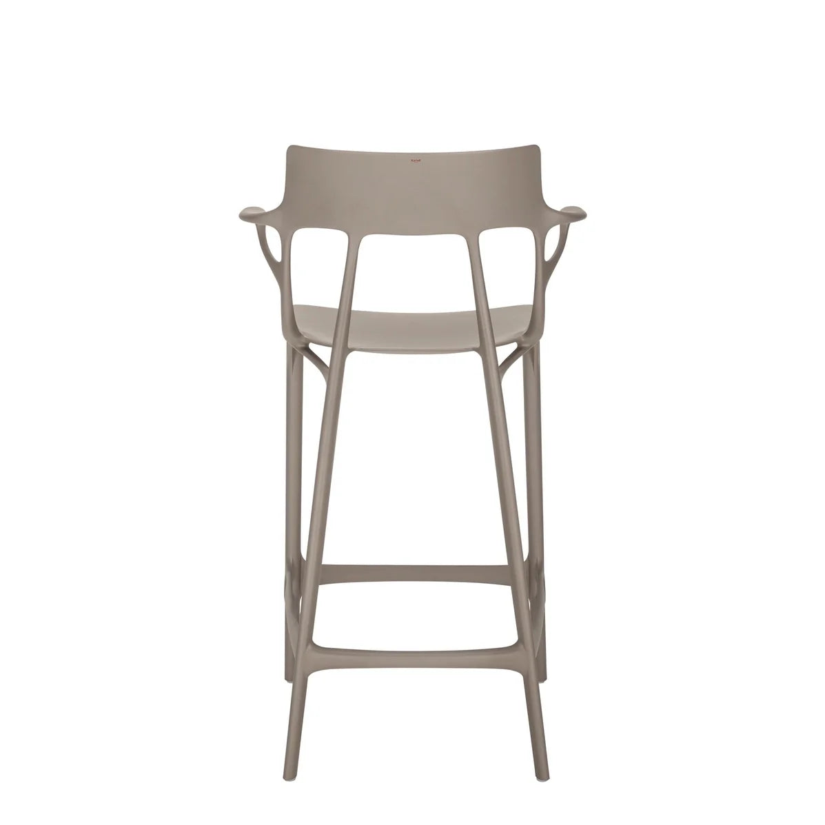 A.I. Bar Chair (Recycled) by Kartell #GREY / 65 cm