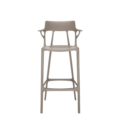 A.I. Bar Chair (Recycled) by Kartell #GREY / 75 cm