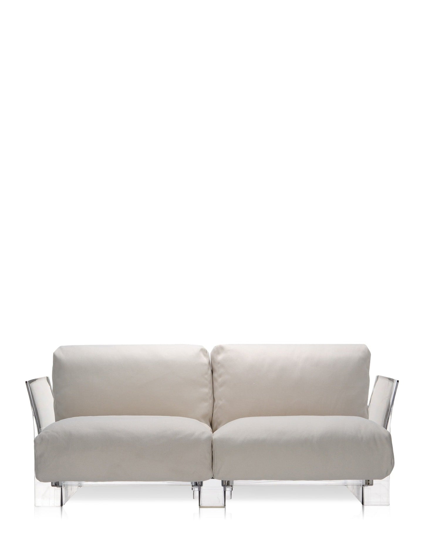 Pop Outdoor Two-Seater Sofa by Kartell #ECRU SUNBRELLA