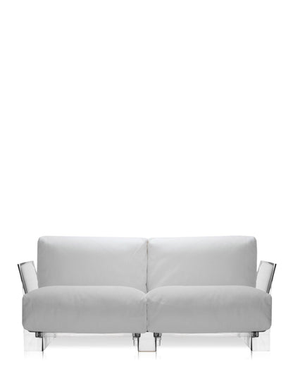 Pop Outdoor Two-Seater Sofa by Kartell #IKON WHITE