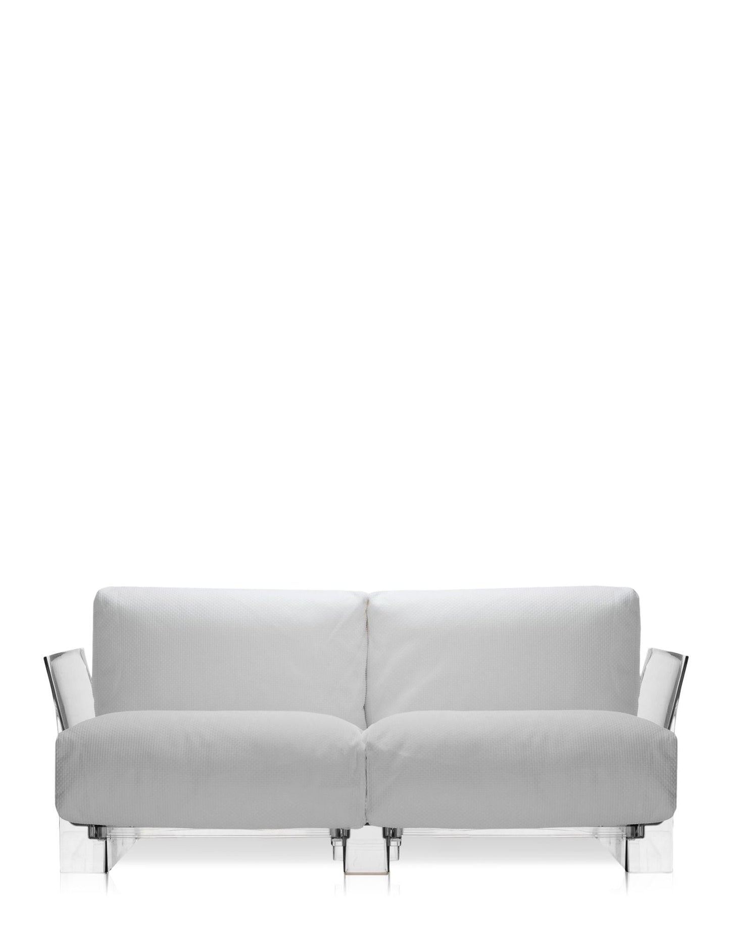 Pop Outdoor Two-Seater Sofa by Kartell #IKON WHITE