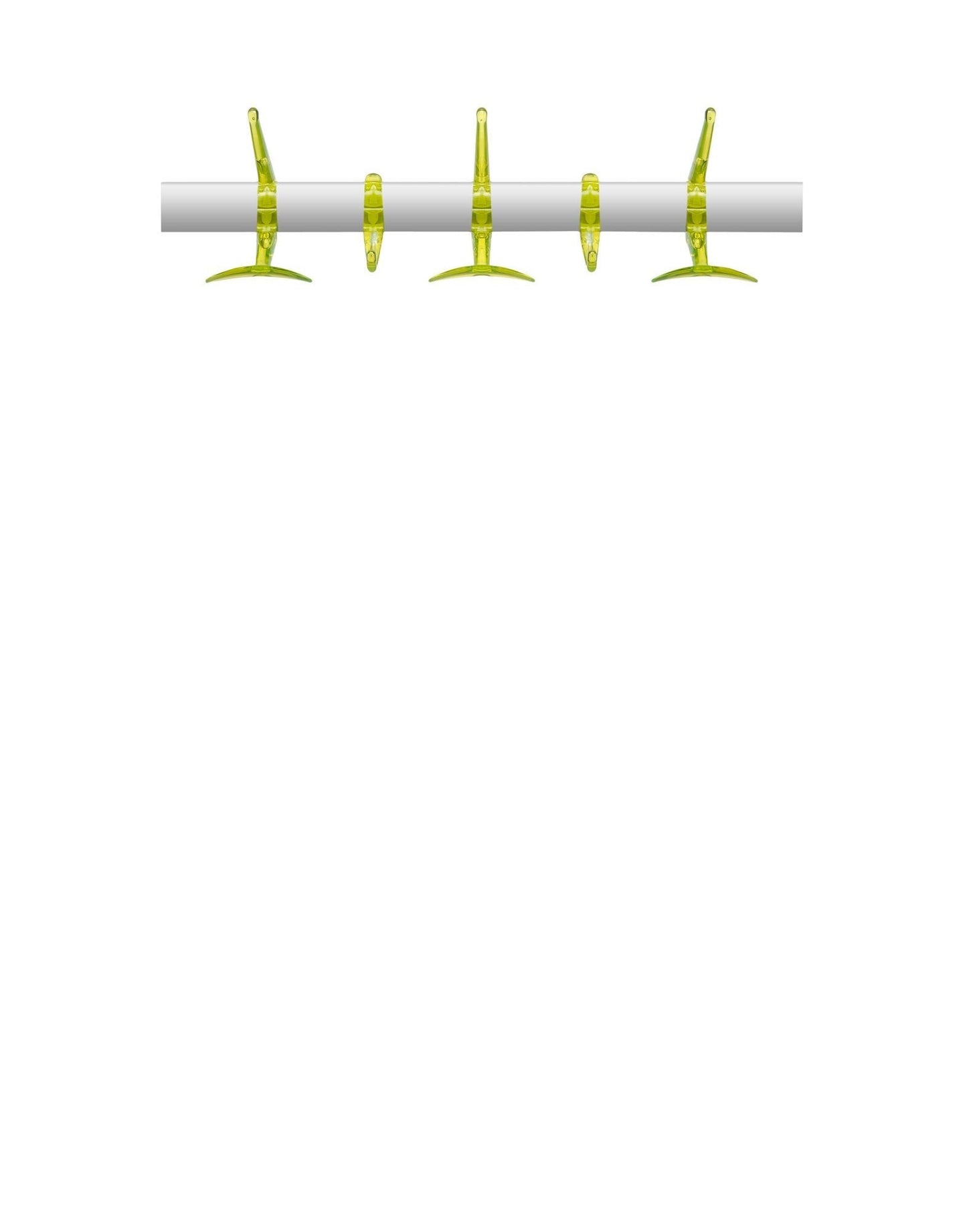 Hanger Wall Hook 60 CM by Kartell #YELLOW