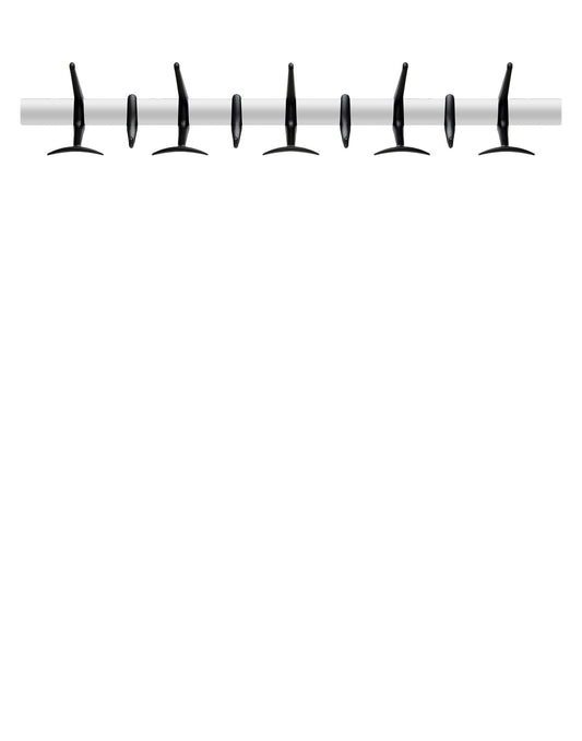 Hanger Wall Hook 90 CM by Kartell #BLACK